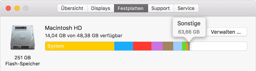 Bereinigen Sie Ihre Festplatte