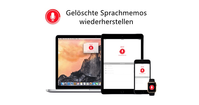 Endgültig gelöschte Sprachmemos wiederherstellen iPhone