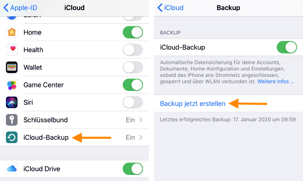 Behebung von Einige Dateien waren während des letzten Backup nicht verfügbar