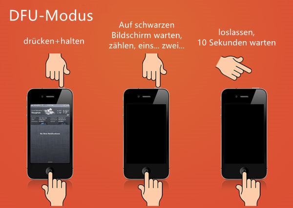 iPhone DFU-Modus