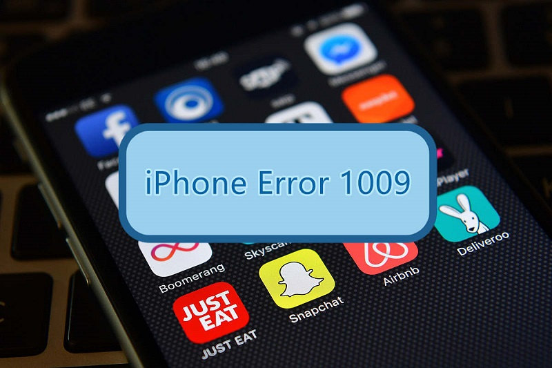 iPhone Error 1009