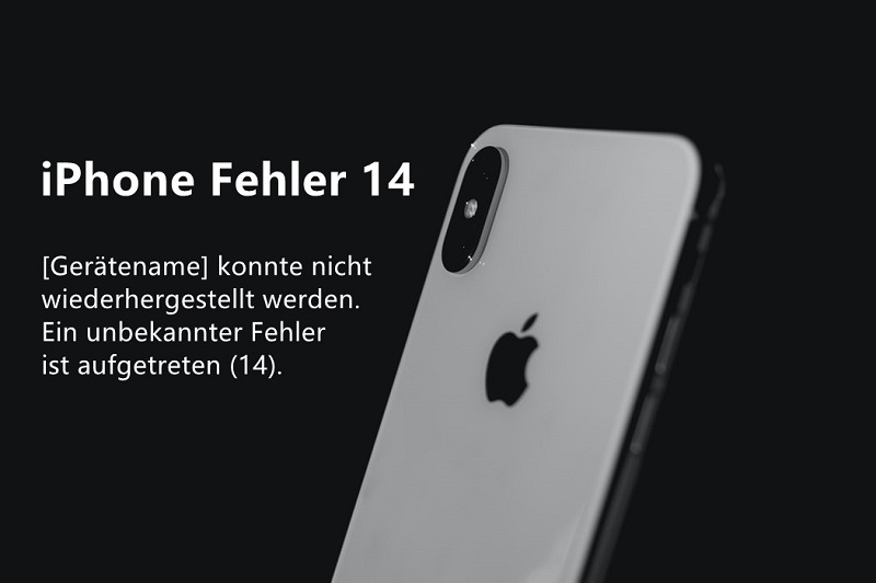 iPhone Fehler 14 oder iTunes Fehler 14