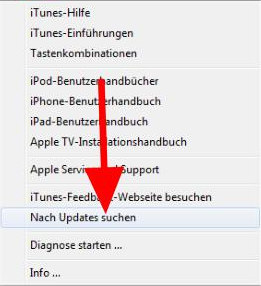 Aktualisieren Sie iTunes, um den iPhone Fehler 3014 zu beheben
