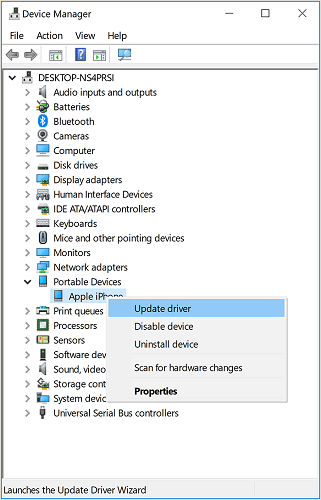 Deinstallieren Sie den Apple Mobile Device Support Download