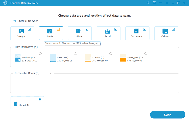 Korrigieren Sie den beschädigten Papierkorb in Windows mithilfe der Datenwiederherstellung