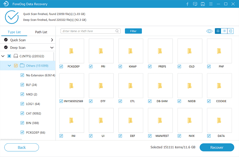 Tiefenscan zum Abrufen nicht gespeicherter Excel-Dateien