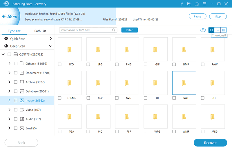 Stellen Sie Ihre Daten von der Partition wieder her