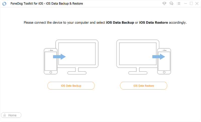 FoneDog iOS Datensicherung und Wiederherstellung Vollständige Sicherung