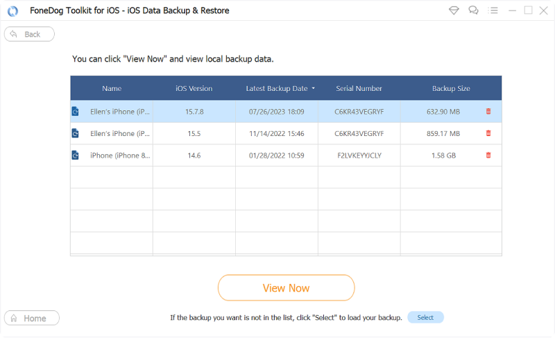 Wie lange iCloud-Prozess dauert FoneDog Restore View Now