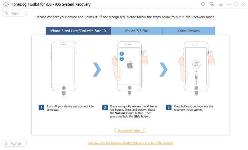 Wiederherstellen des Systems zur Behebung des iPhone-Ladeproblems