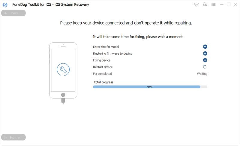 Repariere iOS Probleme