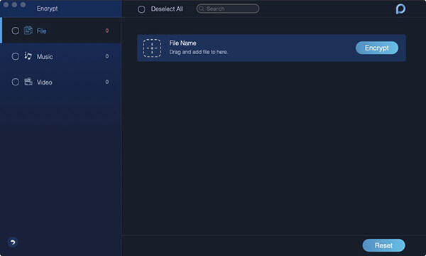 Verschlüsselung ausblenden