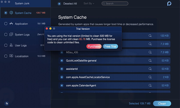 System Junk Delete Alert