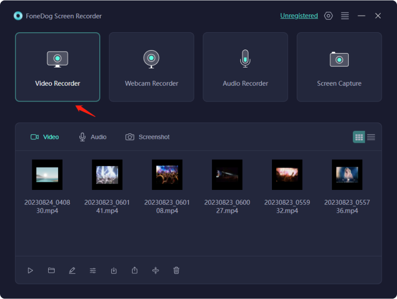 Aufzeichnen von Google Meet – FoneDog Screen Recorder: Videorecorder