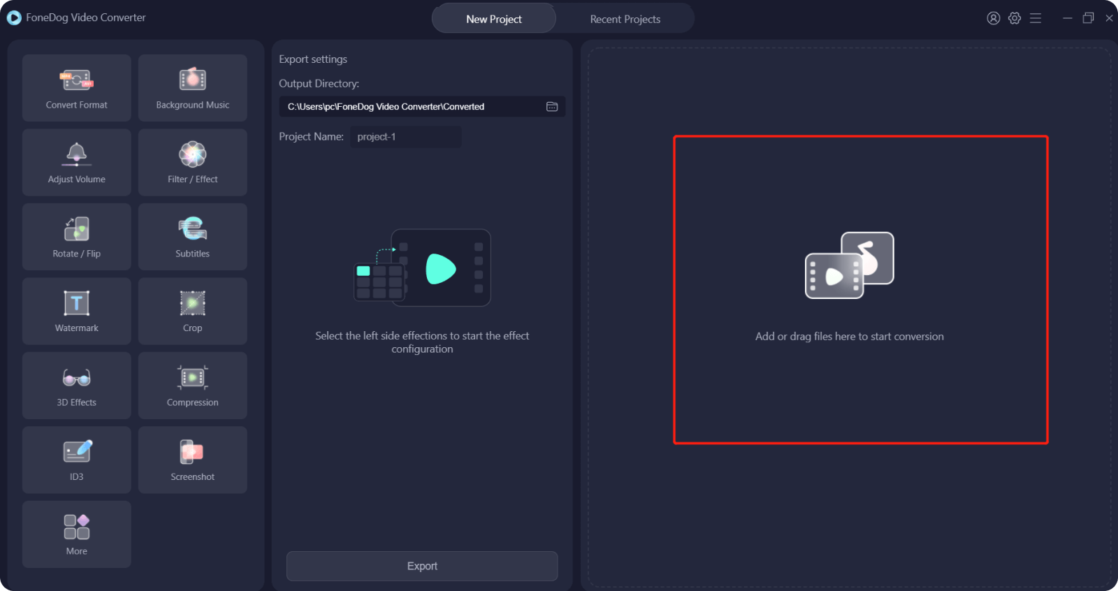 Hörbuch in FoneDog Video Converter hinzufügen