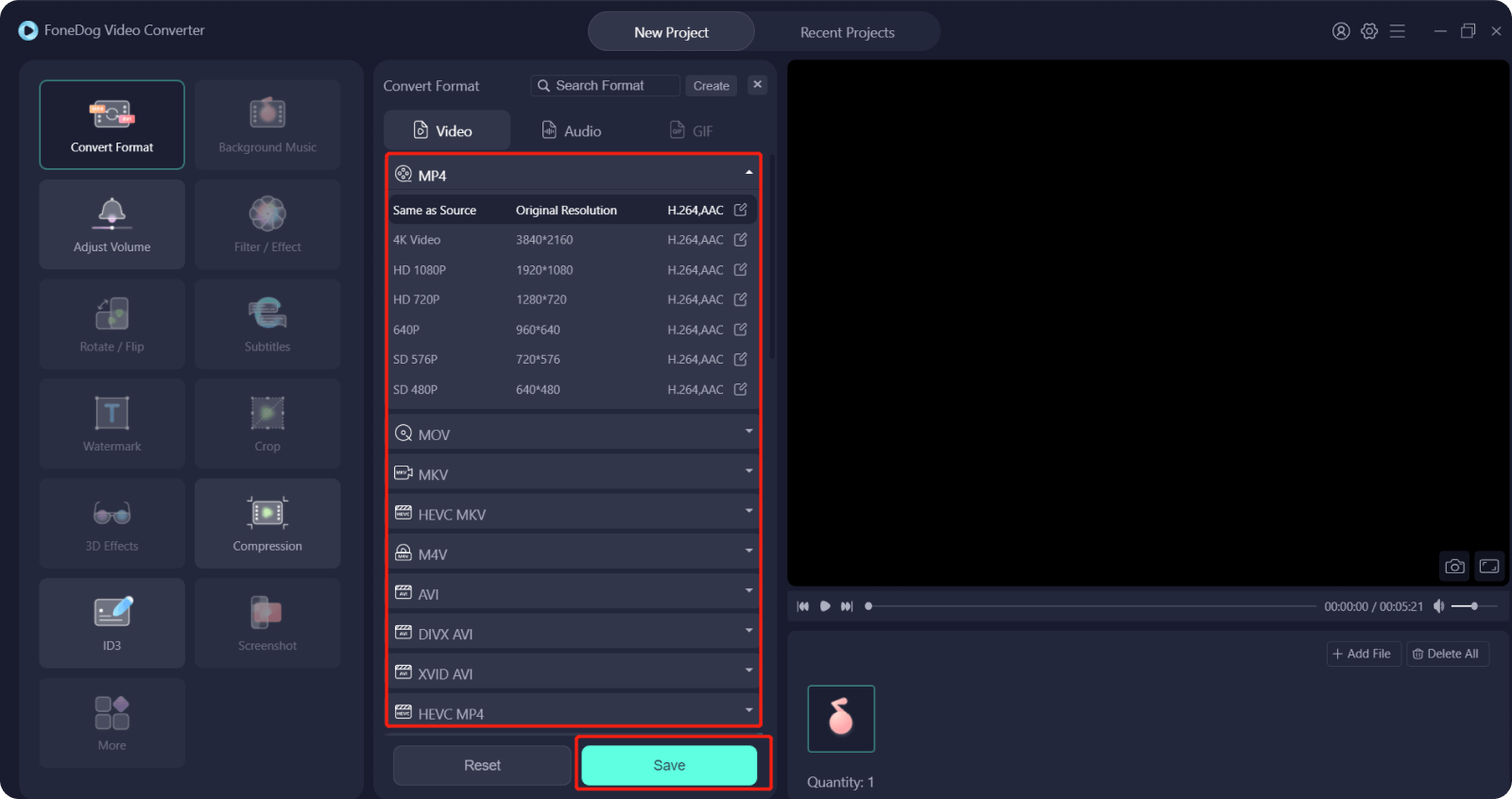 Konvertieren Sie MP4 in M4A mit FoneDog Video Converter