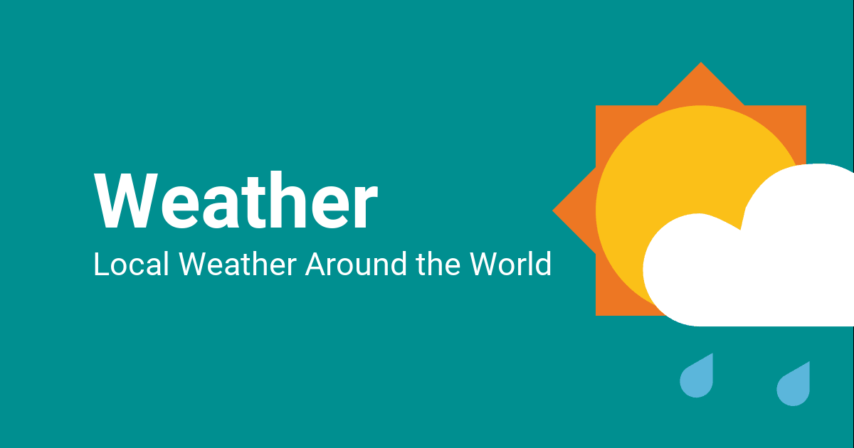 Beste kostenlose Wetter-App für Android Wetter-App-Logo