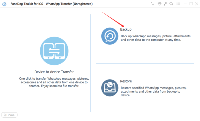 Sichern Sie alle WhatsApp-Daten mit FoneDog WhatsApp Transfer