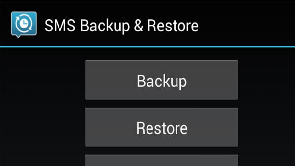 Sms Backup Wiederherstellen von Android