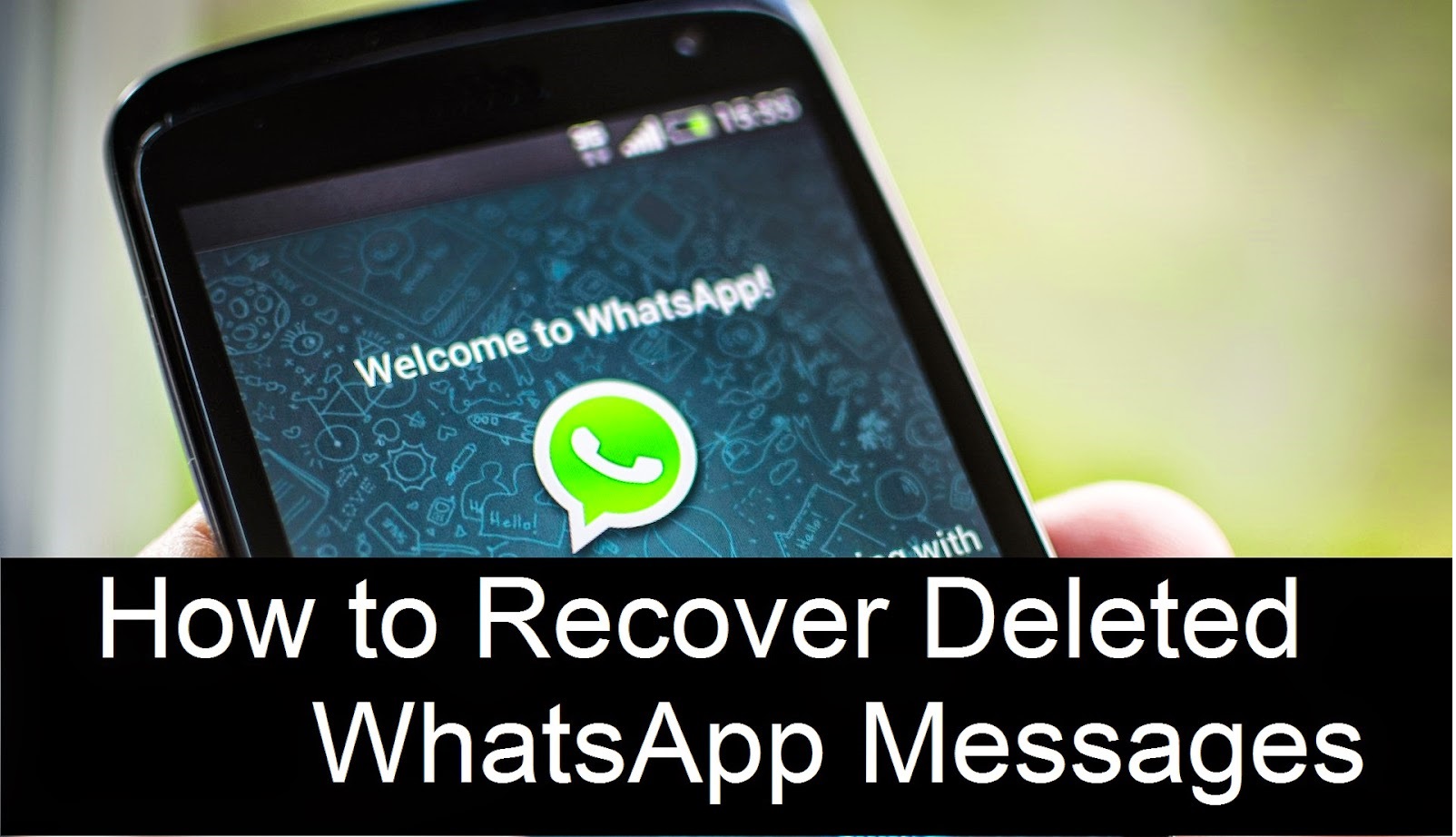 Gelöschte WhatsApp-Nachrichten wiederherstellen