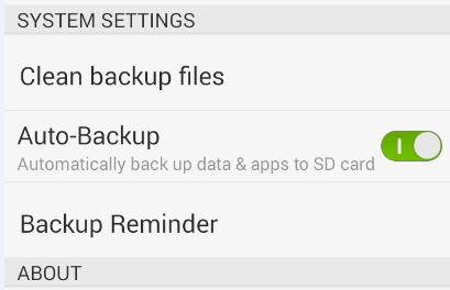 Zte Auto Backup