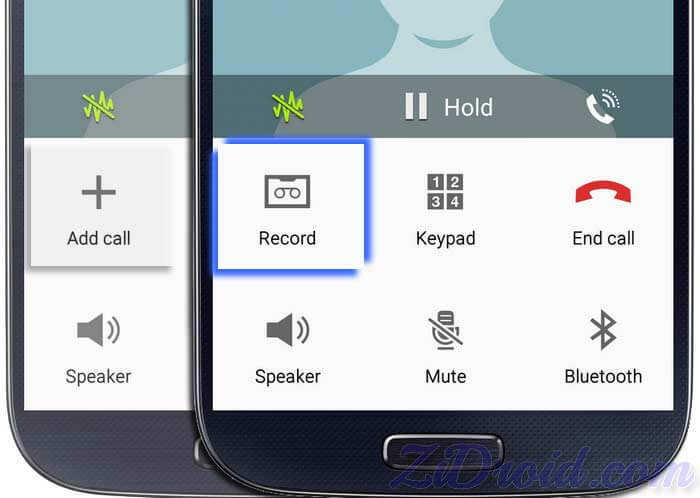 Telefonanruf aufzeichnen Samsung Galaxy S6 Call