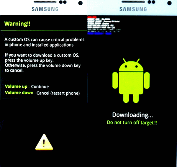 Samsung Downloadmodus