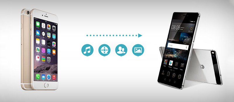 Schalten Sie mit der Huawei App iPhone-Dateien auf Huawei P30 um