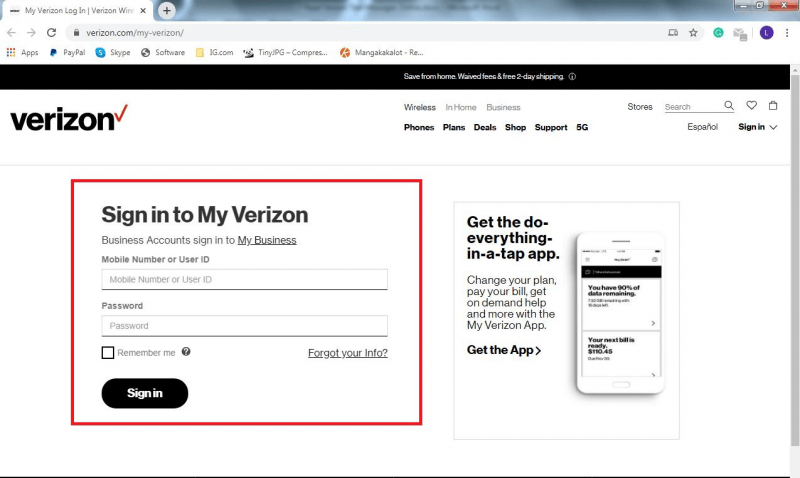 So lesen Sie Verizon-Textnachrichten zum ersten Mal online