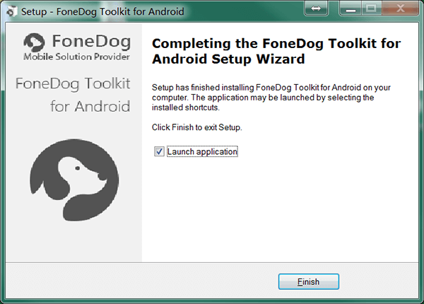 Android-Installation fertig