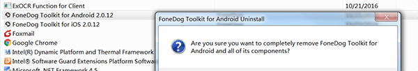 Android deinstallieren