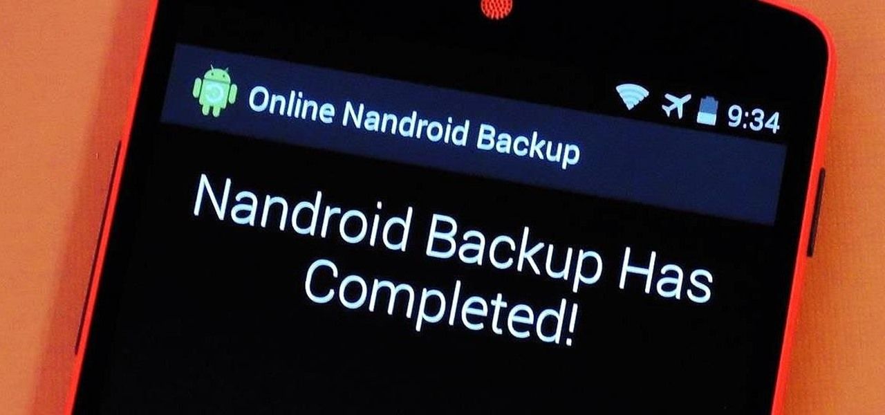 Backup Android Gerät auf PC Nandroid Backup Abschluss