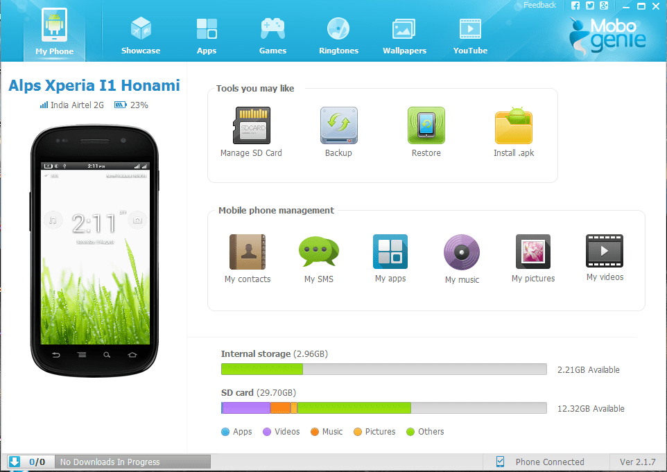 Beste Android-Backup-Software für PC-Mobogenie