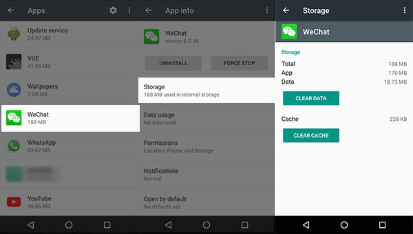 wechat-clear-sata-Cache