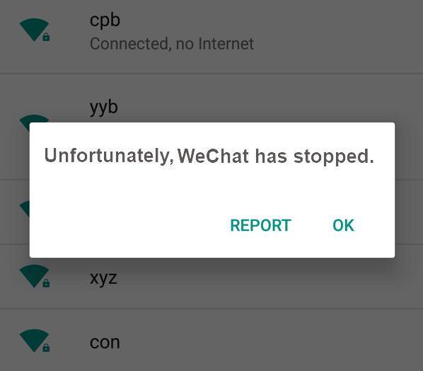WeChat-hat-gestoppt