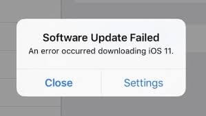 Fehler beim Aktualisieren der Apps