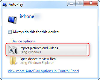 Auto-Play-to-Backup-Fotos-zu-Computer