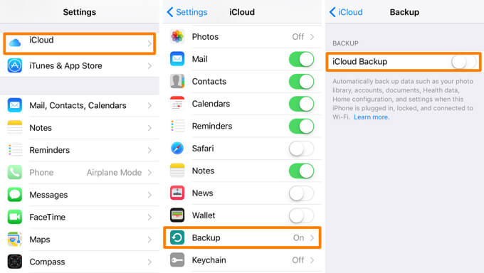 Wie lange dauert der iCloud-Prozess?