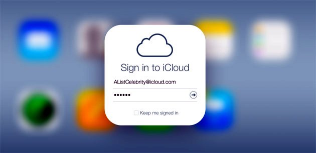 Melden Sie sich bei iCloud an, um zu überprüfen, was sie sehen können