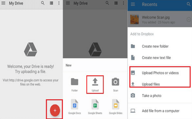 Übertragen Sie Daten von Android auf das iPhone ohne Zurücksetzen mit Google Drive