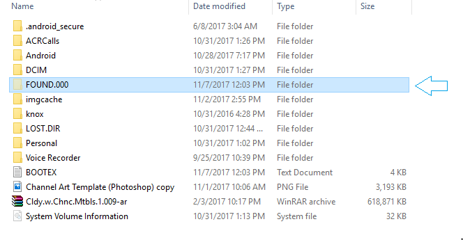 Verwenden der Eingabeaufforderung zum Wiederherstellen gelöschter Dateien