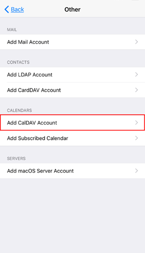 Fügen Sie ein CardDAV-Konto hinzu, um Sony Xperia-Kontakte auf das iPhone zu übertragen