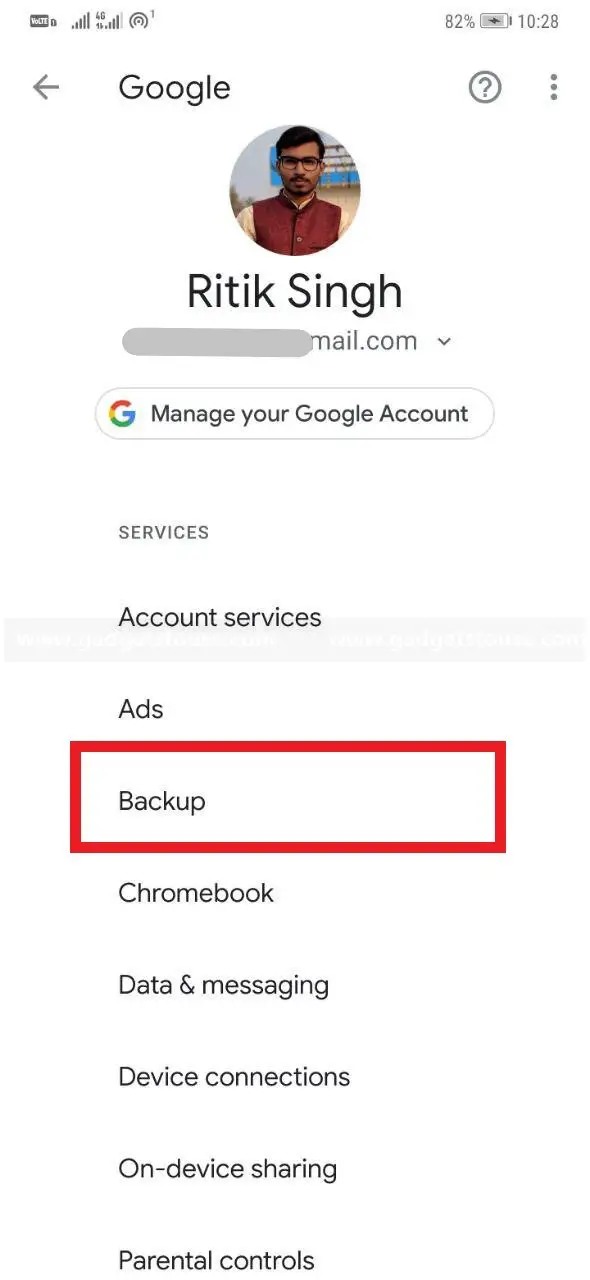 Google Drive-Backup