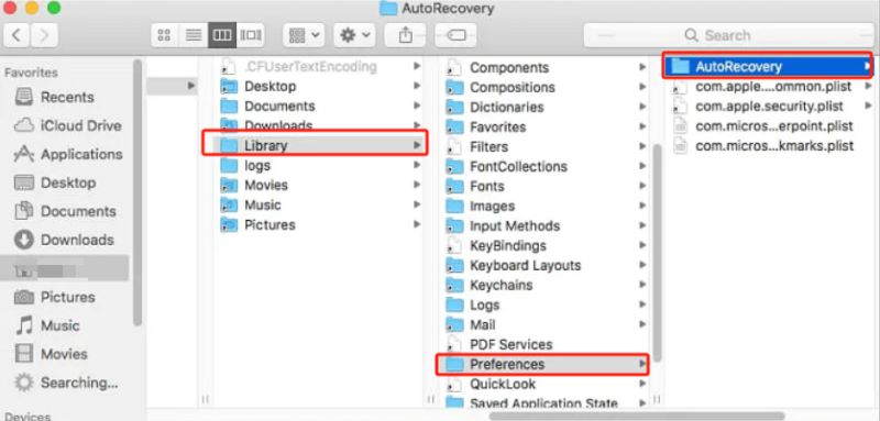 Rufen Sie nicht gespeicherte Excel-Dateien auf dem Mac aus dem temporären Ordner ab