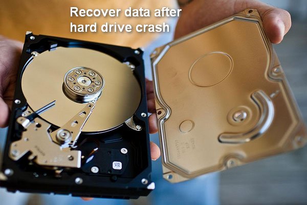 Wiederherstellen von Daten von einer abgestürzten internen Festplatte