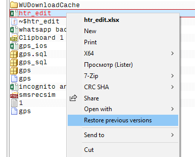 Überschriebene Excel-Dateien unter Windows mithilfe der vorherigen Funktion wiederherstellen