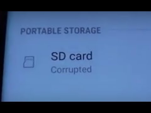 Was tun, wenn die SD-Karte beschädigt ist?