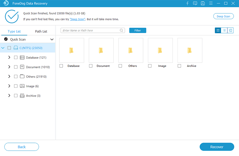 Wählen Sie Dateien aus, die nach der Neuinstallation von Windows 10 wiederhergestellt werden sollen