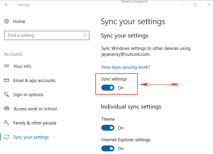 Synchronisieren Sie Ihre Einstellungen ordnungsgemäß, um das Windows 10-Update zu beheben, das meine Festplatte gelöscht hat