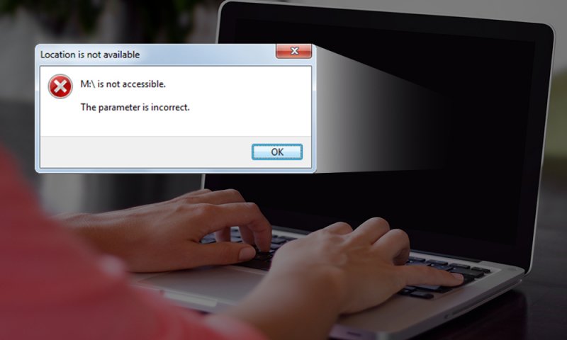 Das Beheben des Parameters ist in Windows 10/8/7 falsch